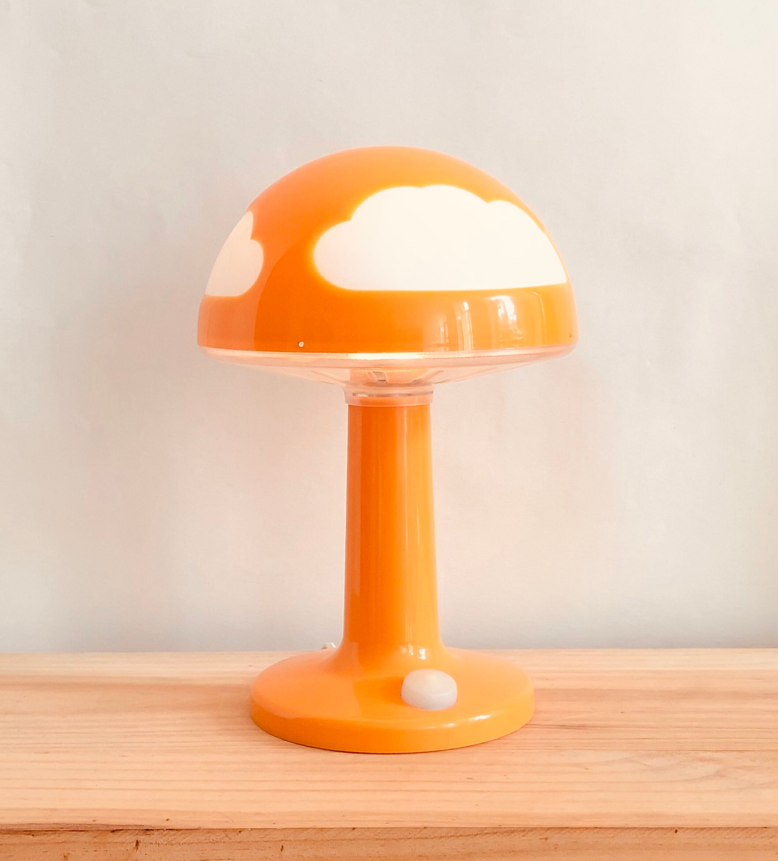 Cloud night light Skojig Ikea vintage orange