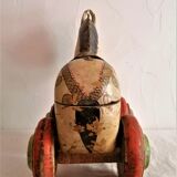 Old toy, wooden horse, India