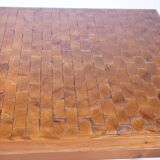 Table basse cocktail années 60 France Marqueterie