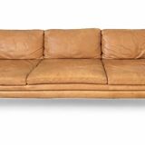 3-seater leather sofa