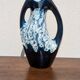 Vintage Vallauris vase from the 50s/60s – fat lava, sea foam, double handle