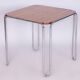Art Deco Dining Table in Walnut by M. Breuer for Thonet, 1930s