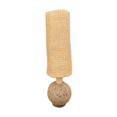 70s Wicker lamppost