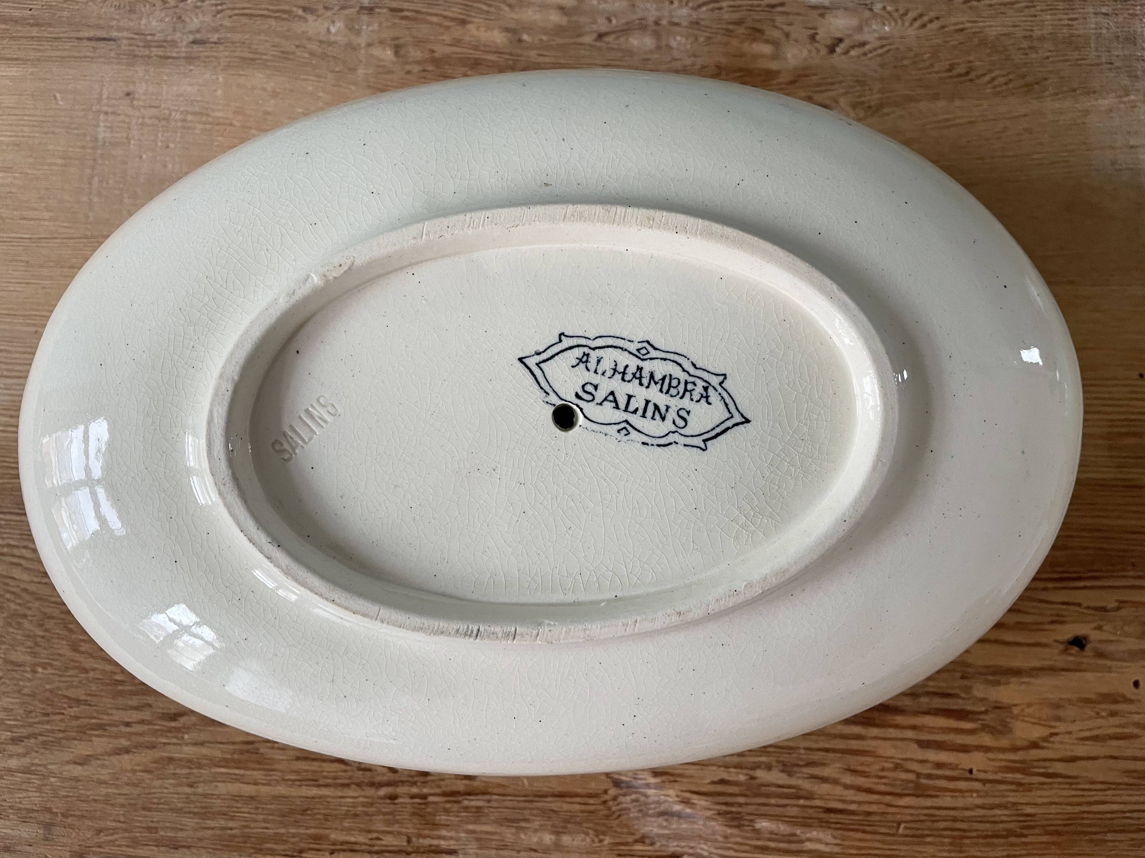 Saucière XIXème Alhambra Salins Terre de Fer