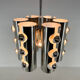 1960's italian chrom chandelier