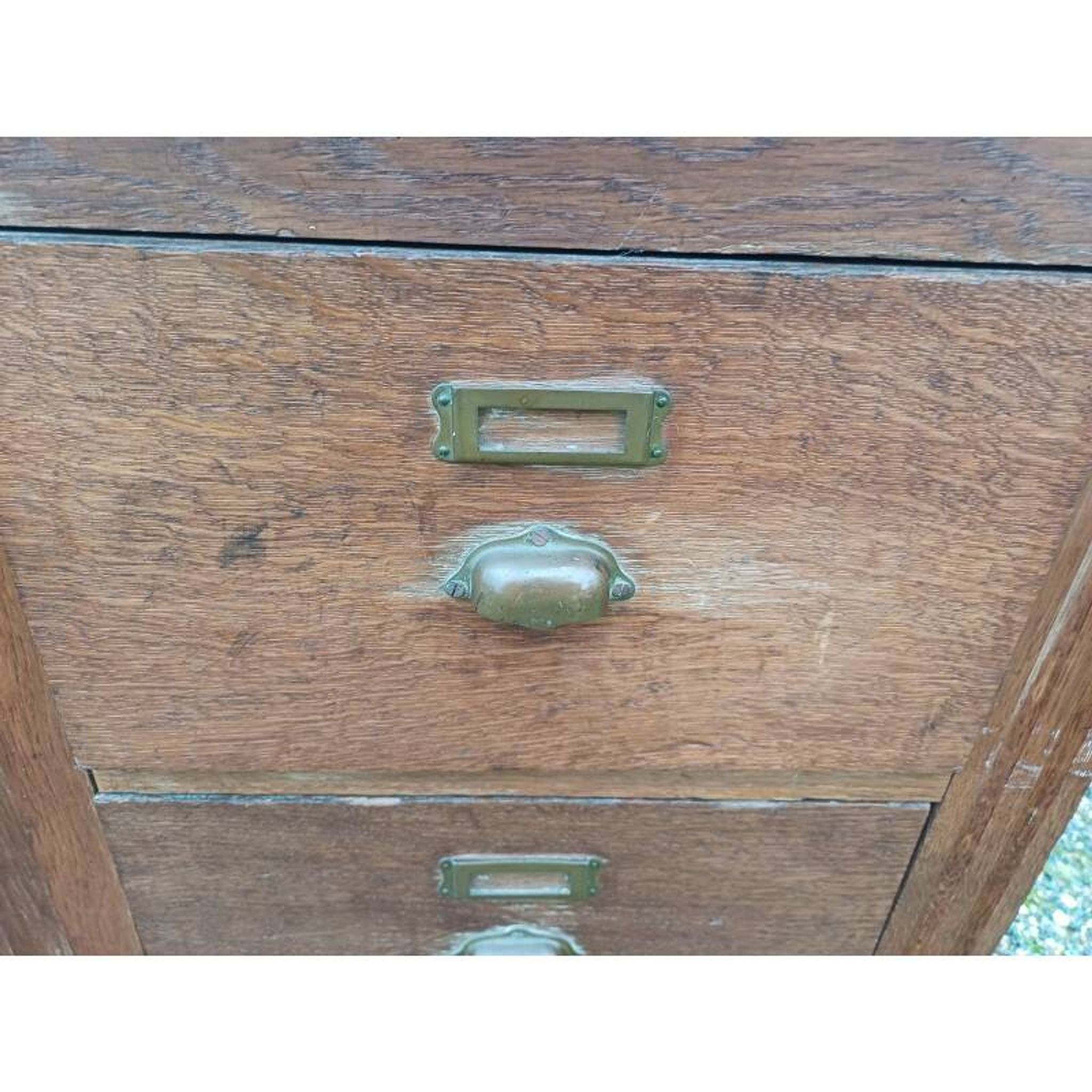 Draper's table furniture, oak, 1930s.