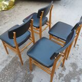 4 scandinavian chairs