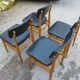 4 chaises scandinave