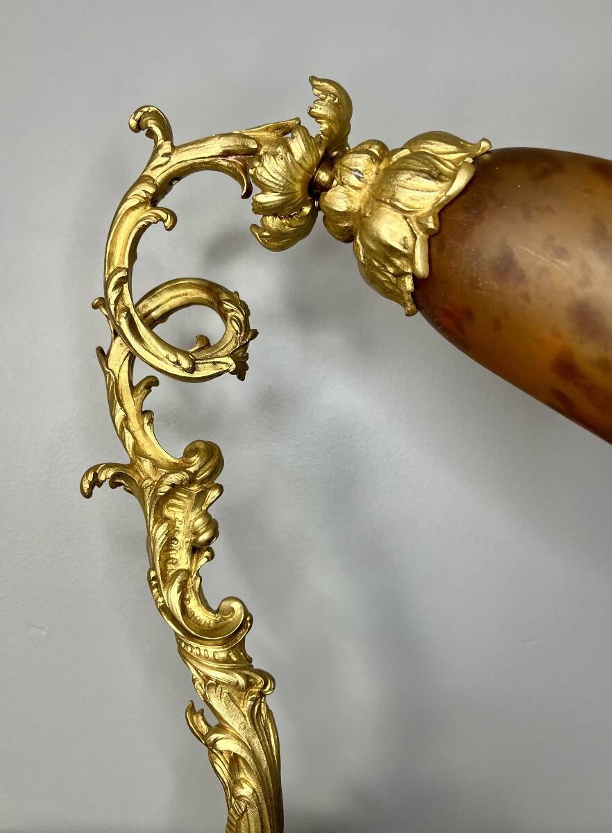 Daum Art Nouveau lamp