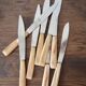 Set de 8 couteaux avec manche en corne