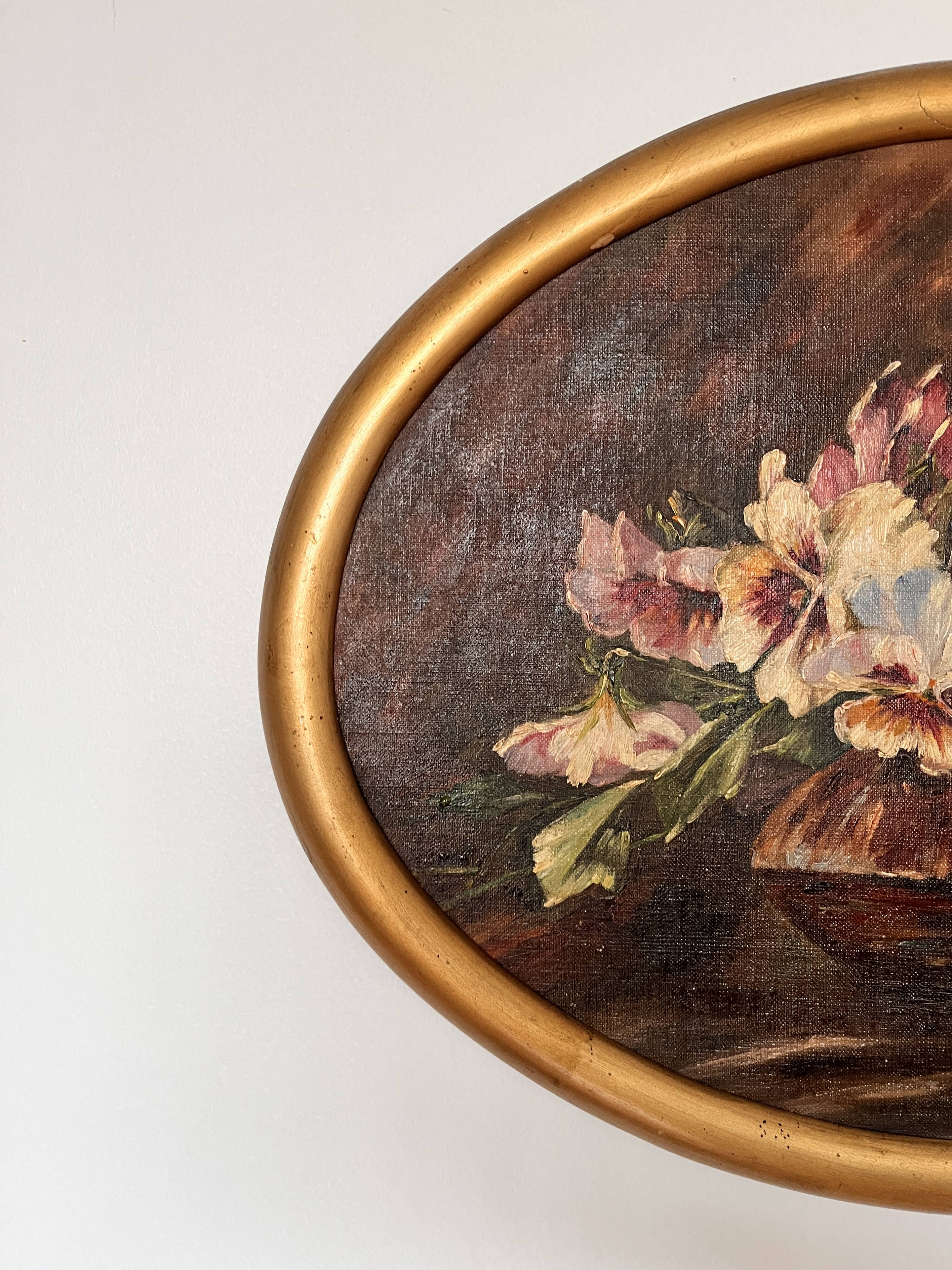 Peinture à l'huile début XXeme