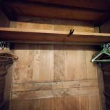 Norman oak stripped wardrobe