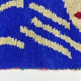 Traditional handcrafted Berber rug, size 140 x 260 cm