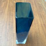 Mid-Century German Glass Block Vase by Ingrid Glas, Germany, 1960s