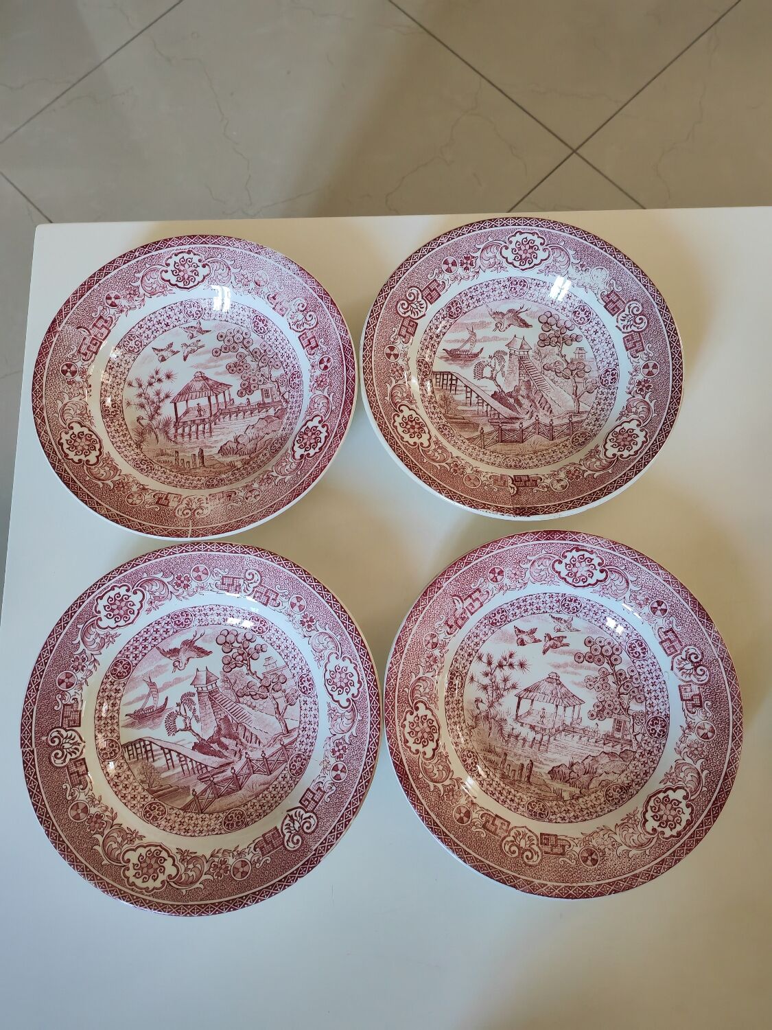 Choisy le Roi XIXeme plates