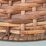 Vintage rattan lampshade