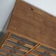 Vintage Dutch oak haberdashery shop cabinet, 1930s