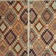 Berber rug pair of handmade bed descents 140x85cm