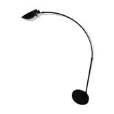 Lampadaire noir arqué Leonardo Marelli pour Estiluz vintage 1980'S