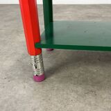 Pierre Sala style pencil shelf for children