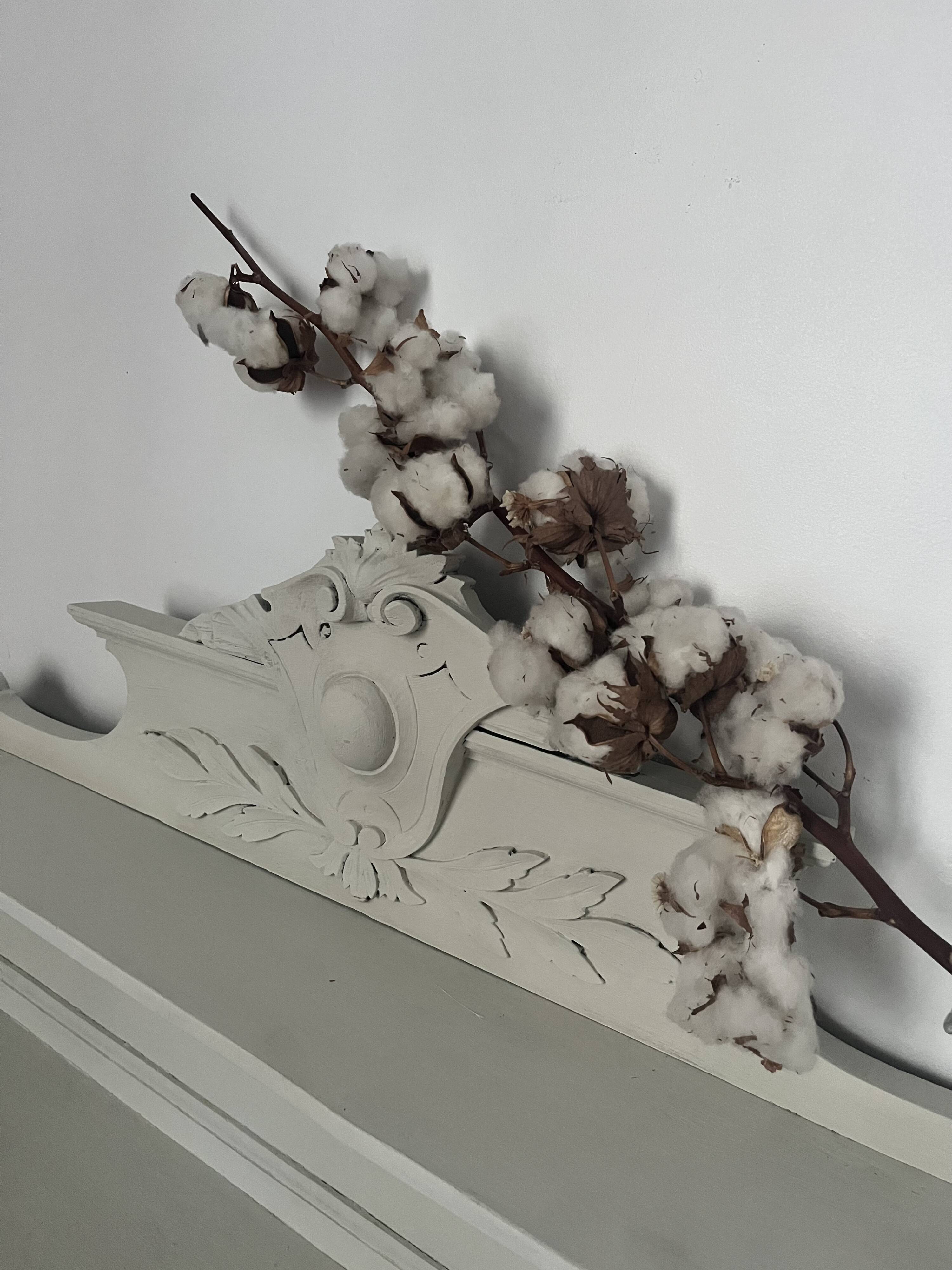 Carved wooden frieze, decoration