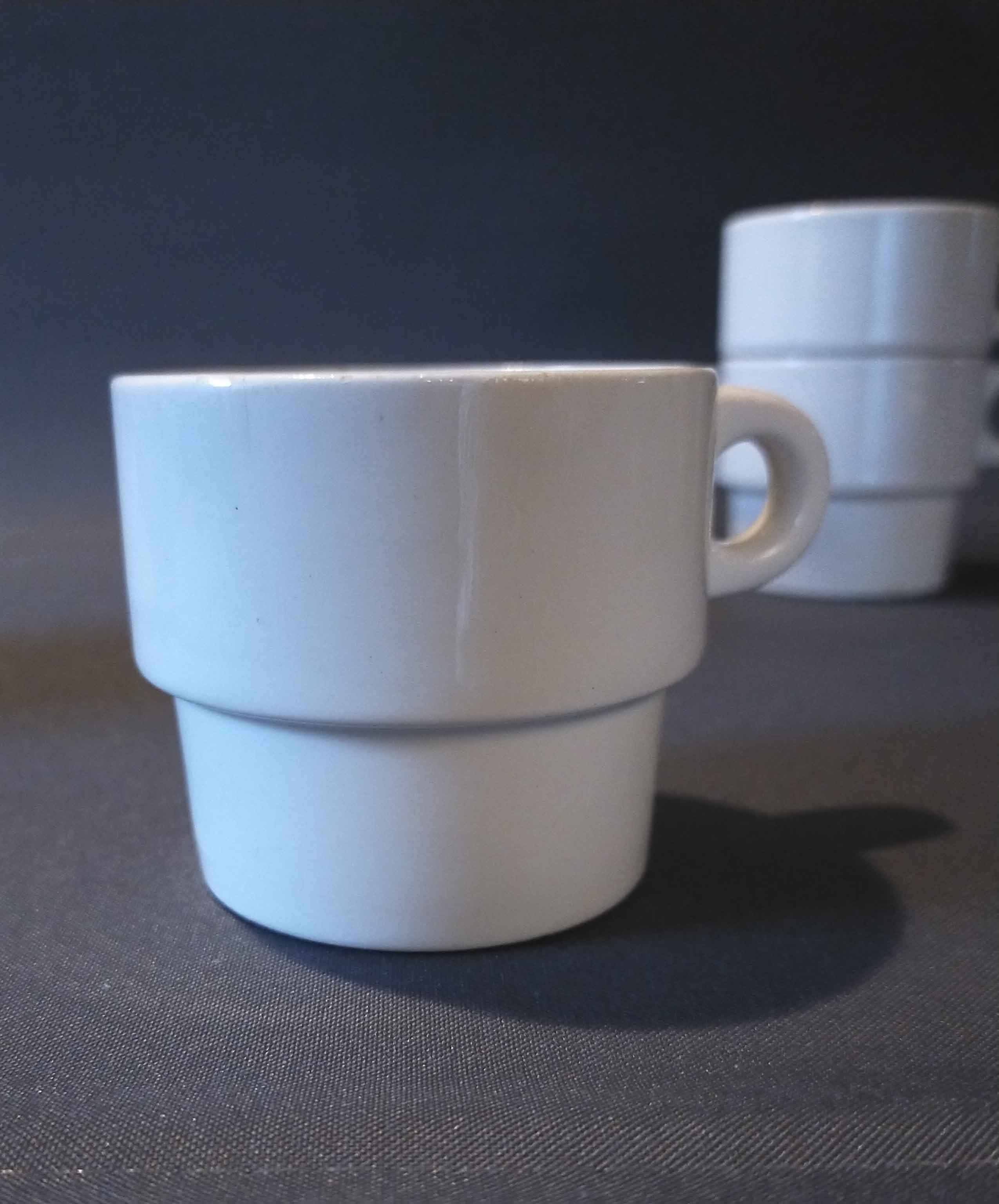 Mismatched set of 7 antique cups