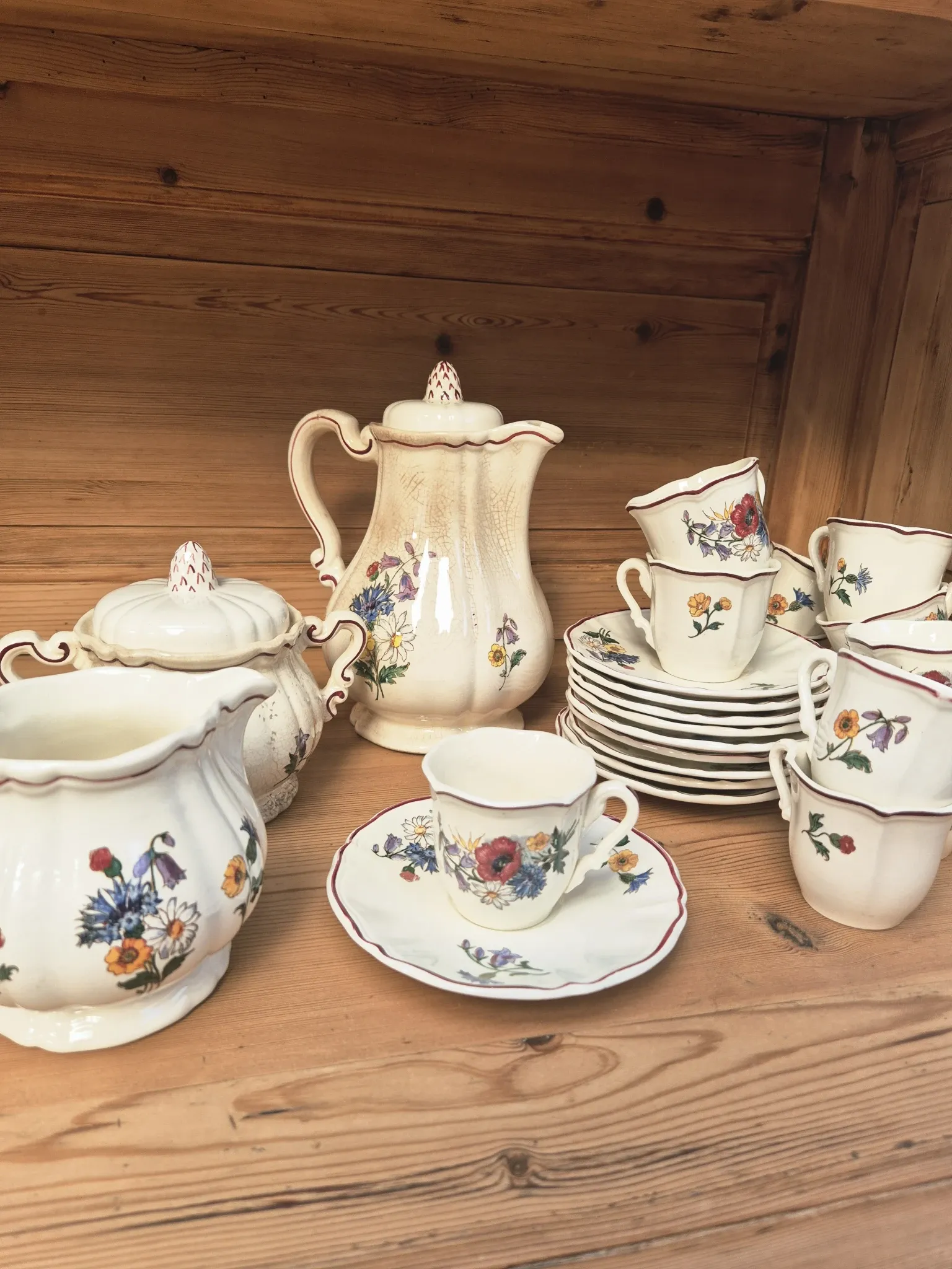 Complete tea and coffee service Sarreguemines