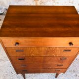 5-drawer teak dresser by Nathan, 60s