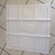 Pair of white pillowcases with entourage days handmade