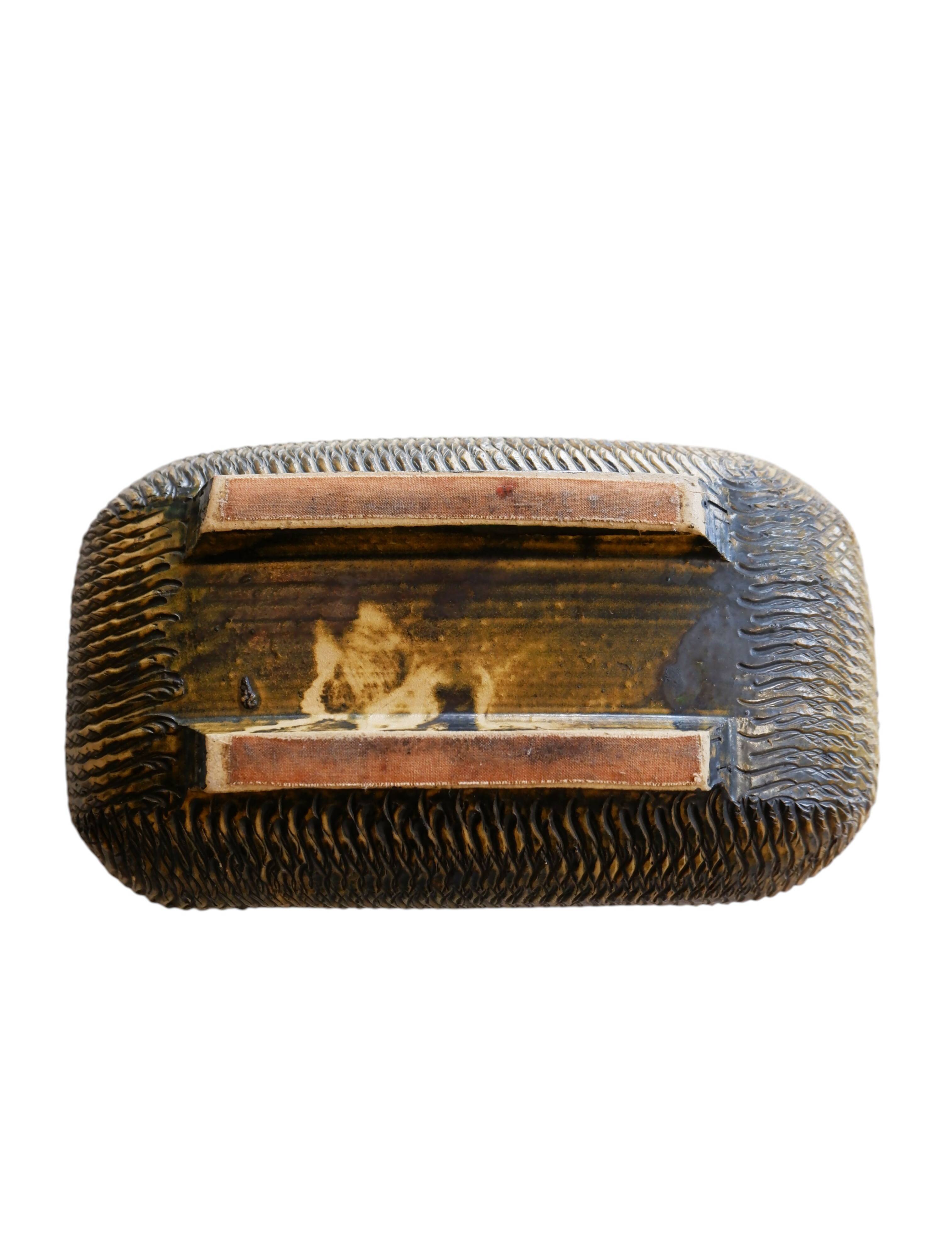 Agu Reuvers Brutalist bowl, 1960s