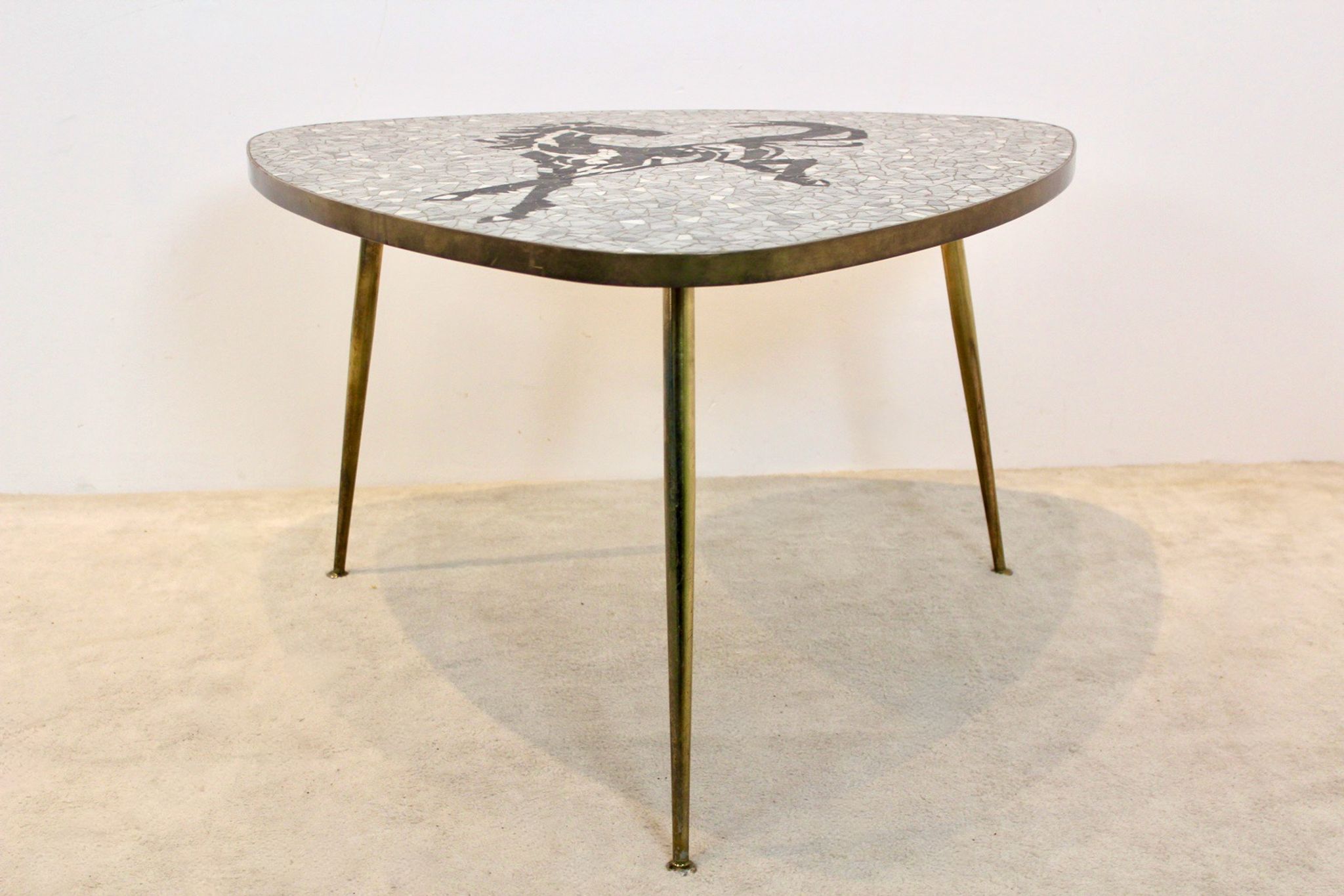 Table basse par Berthold Müller, années 1960