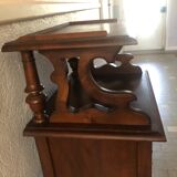 Antique wood music cabinet noble