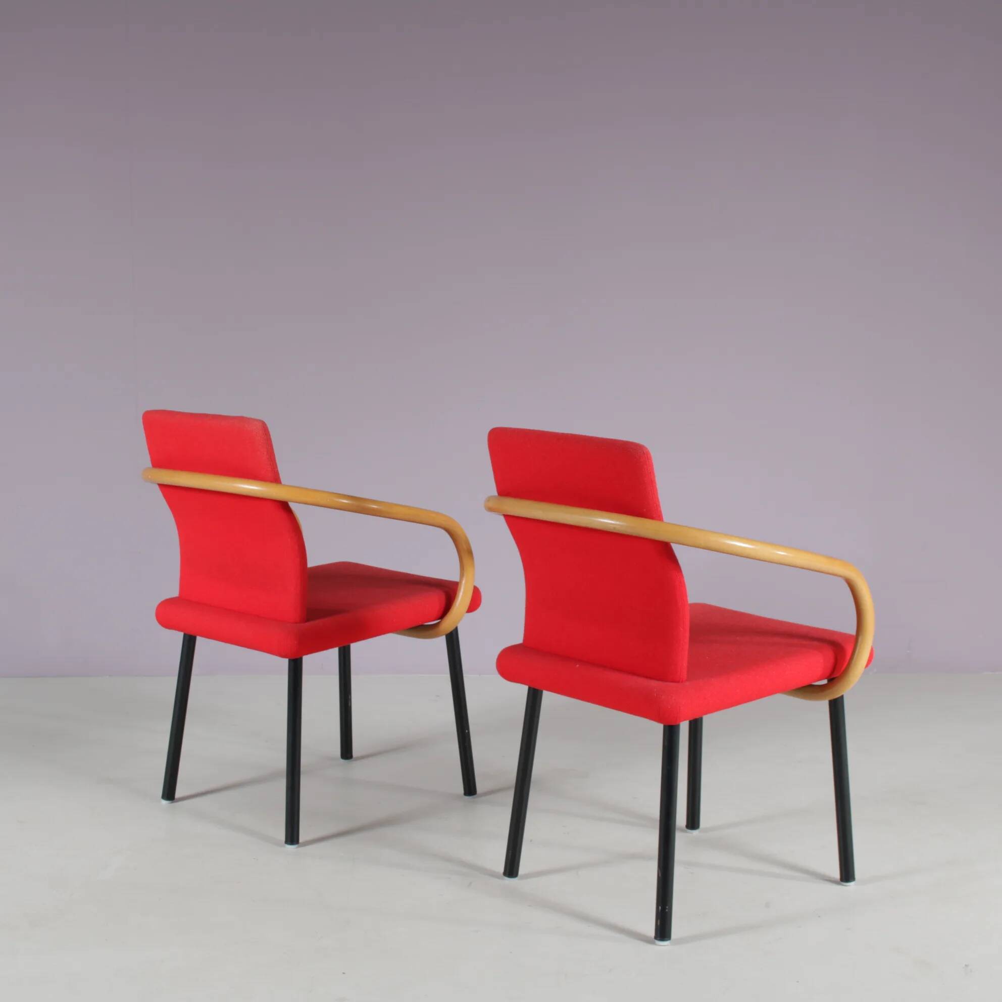 1980s “Mandarin” chairs by Ettore Sottsass for Knoll International, USA