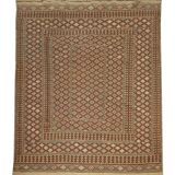 Tapis de salon tissé à plat fait à la main 190x300cm