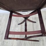 Vintage mahogany table, England, 1970s.