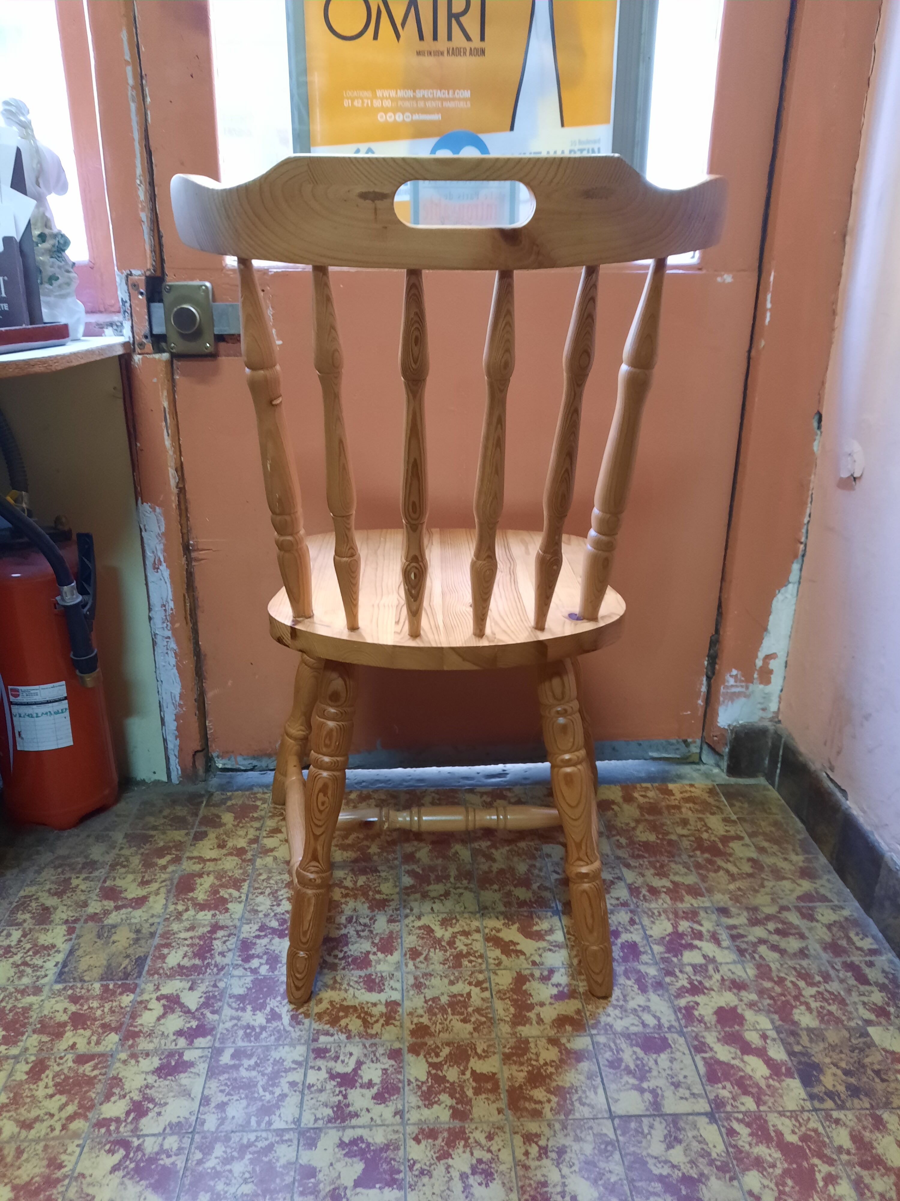 Pitchpin chair