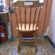 Chaise en pitchpin