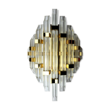 Venini wall lamp, cut crystals, Italy, 1970