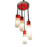 Crystal light pendant 1970s