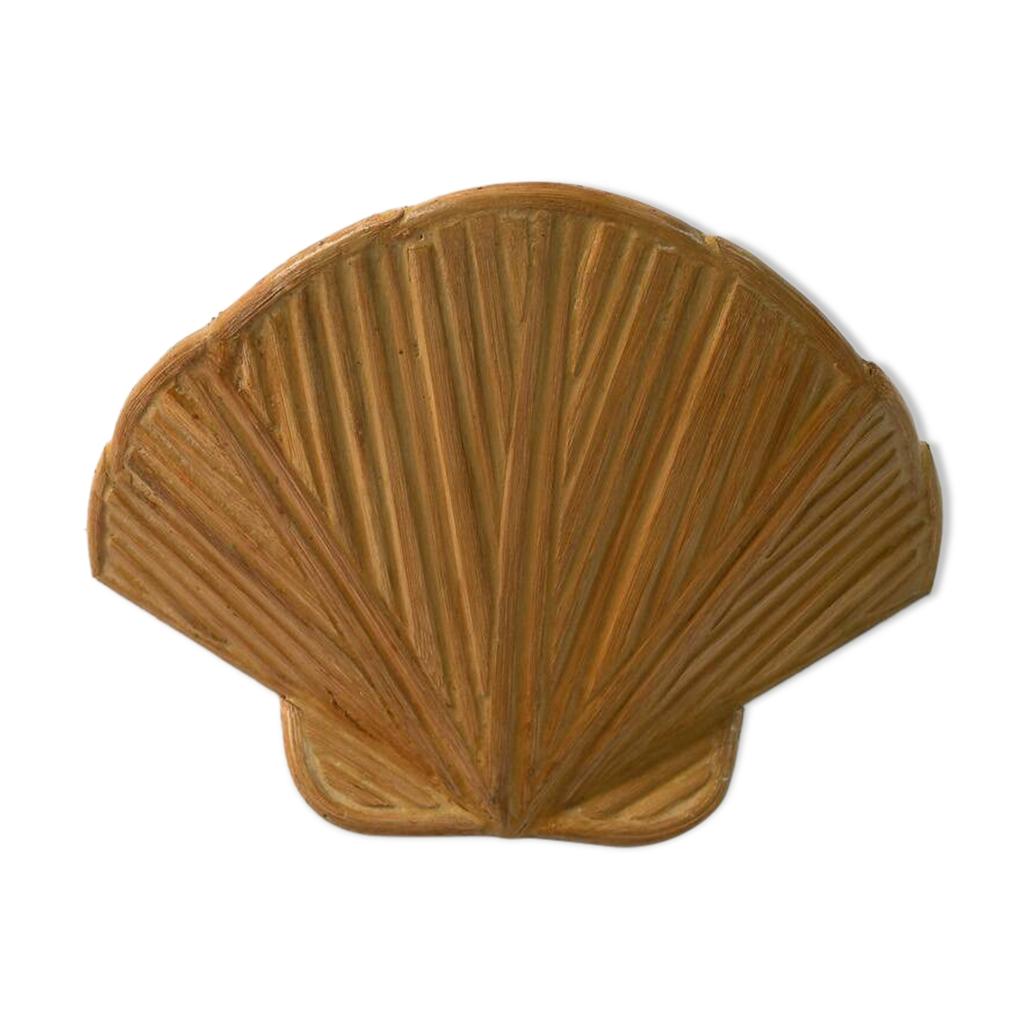 Applique murale en forme de coquille de palourde