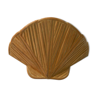 Applique murale en forme de coquille de palourde