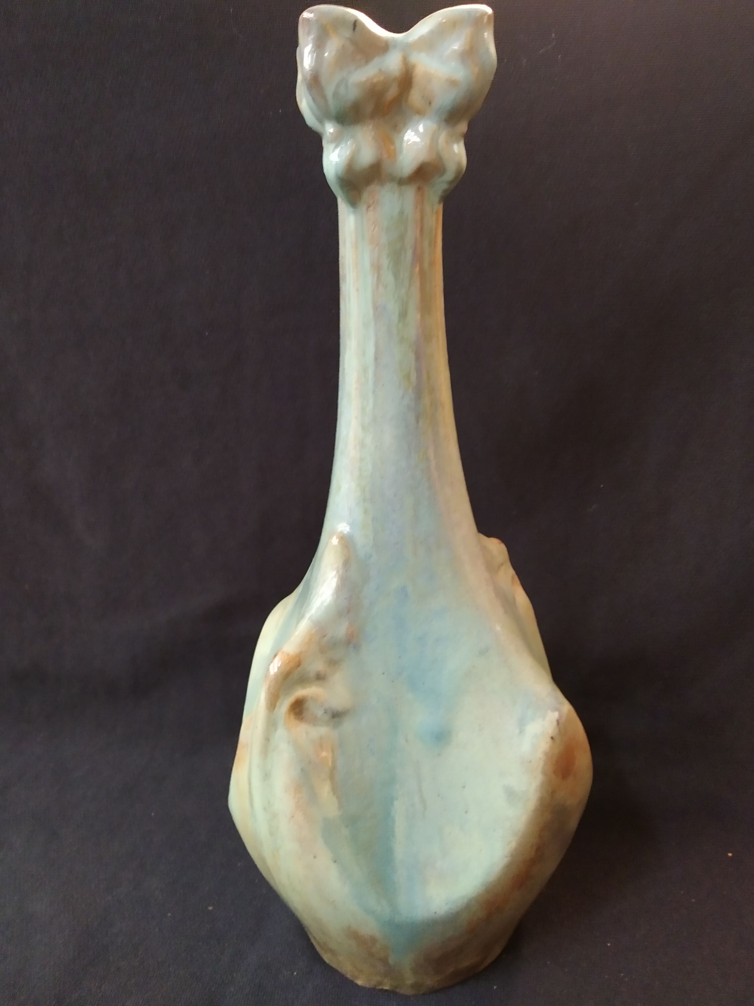 Pierrefonds art nouveau vase