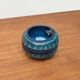 Vintage Italian Ashtray Rimini Blue in Ceramic by Aldo Londi for Bitossi