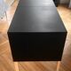 Leather draped desk