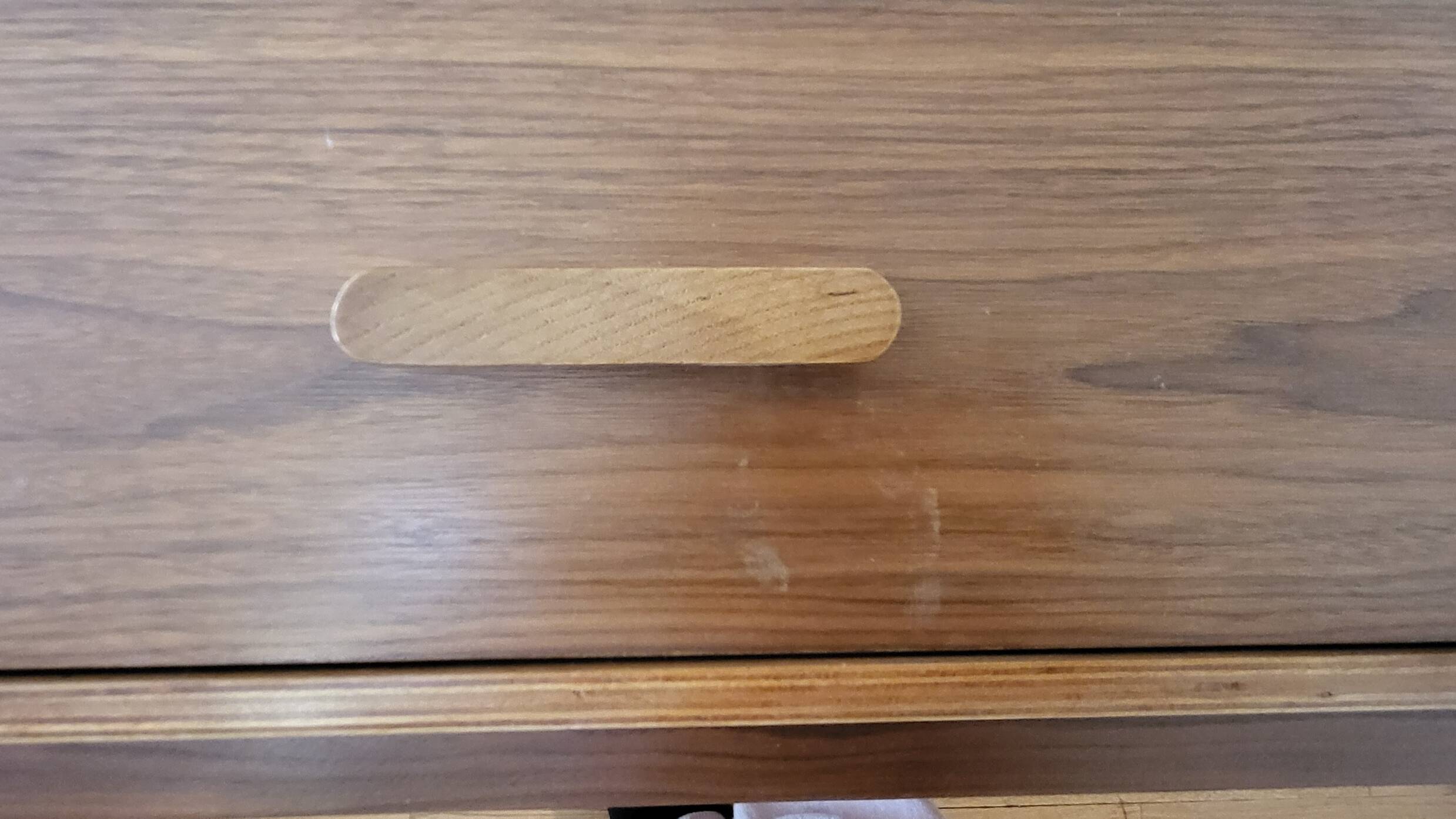 Miliboo walnut coffee table