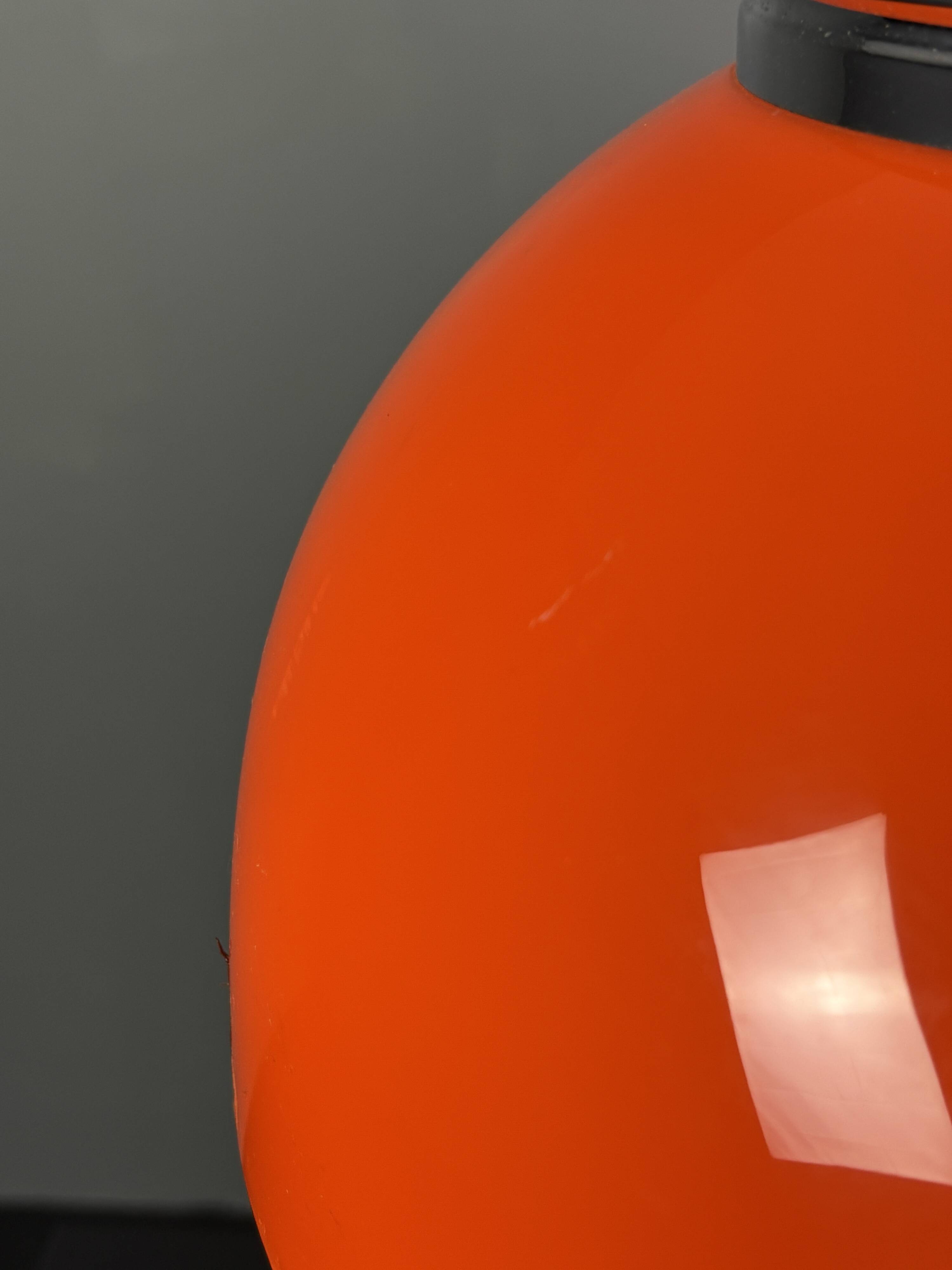 Midcentury "Faro" space age table lamp by Luigi Massoni for Guzzini, 1970s
