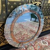 Venetian round mirror