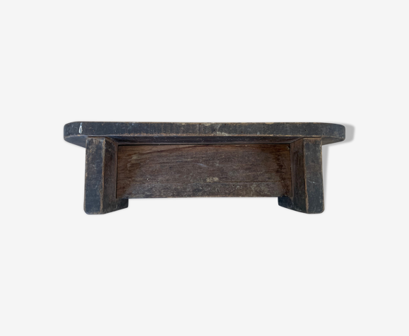 Marche pied en bois ancien