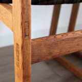 Børge Mogensen paire de chaises très rares (Karl Andersson)