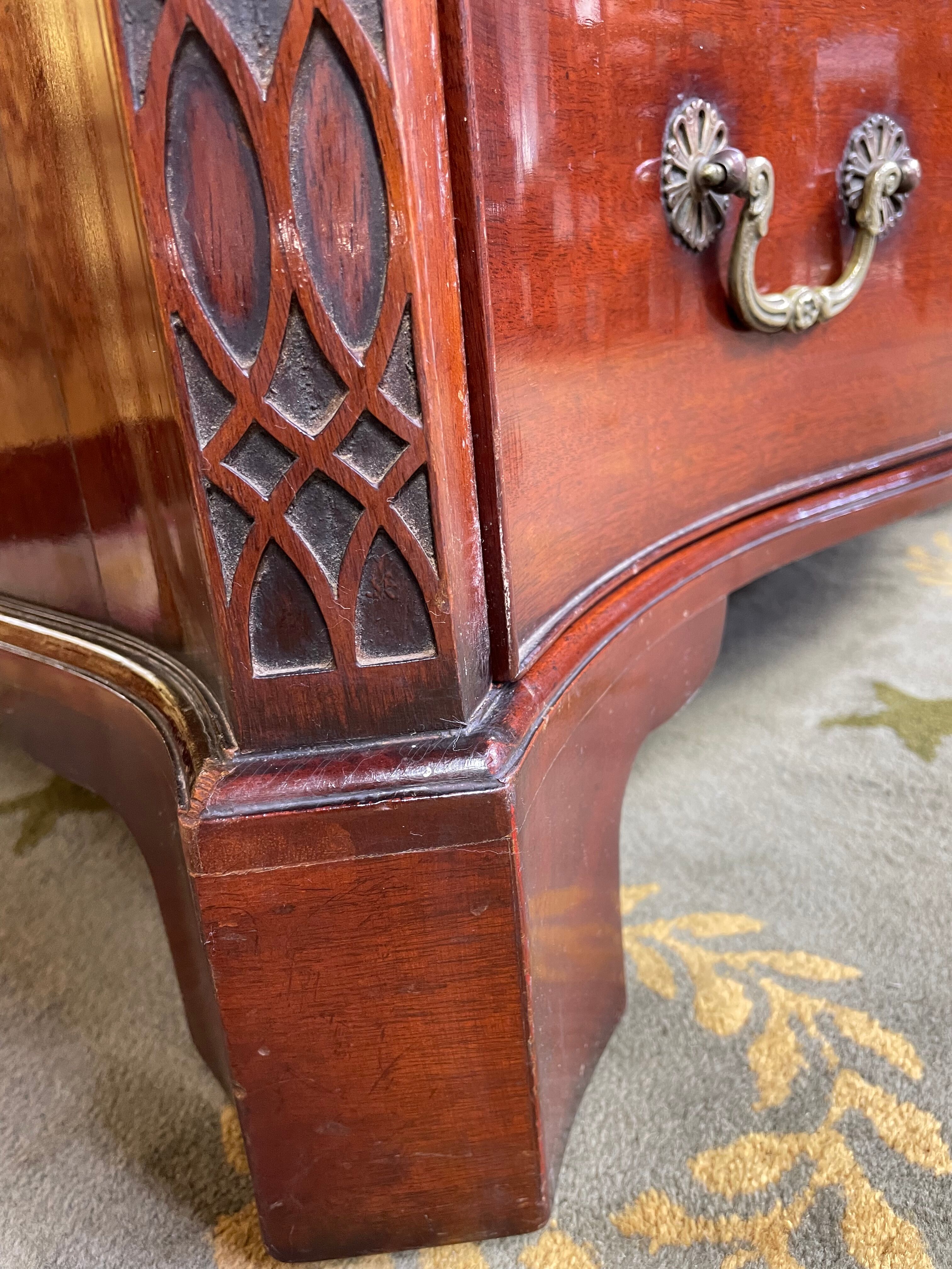 Restored English mahogany dresser